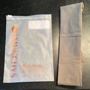 Smunchys green/tan pocket headband